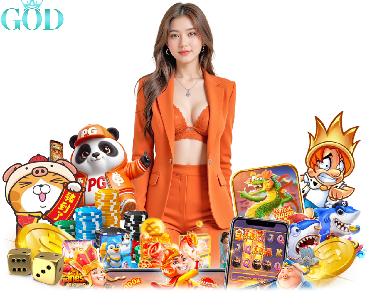 GOD855V3 สล็อต ฝากถอนไม่ต้องแนบสลิป